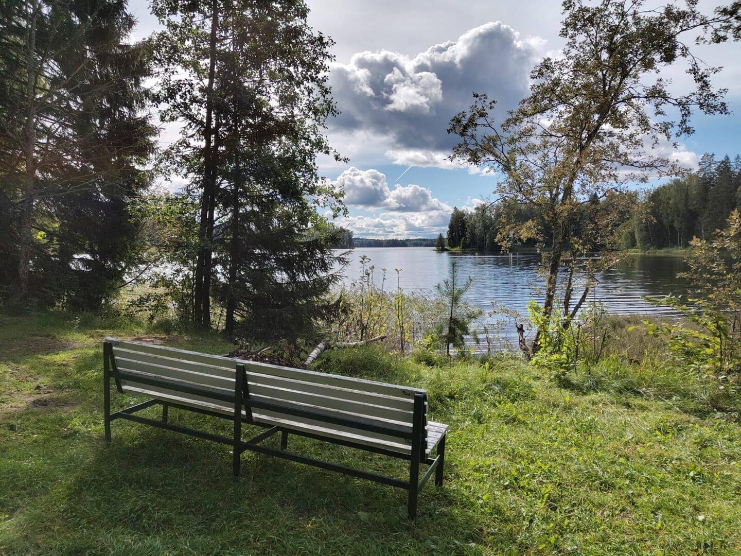 Ein See bei Otepää