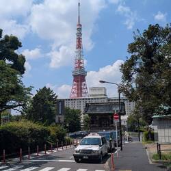 Blick auf den Tokio Tower