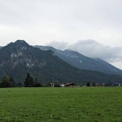 Inzell mit Wolken