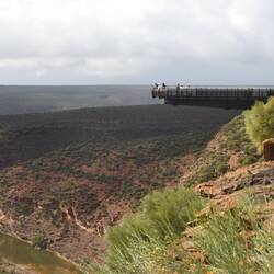 Looking across to second skywalk