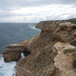 Rugged coastline