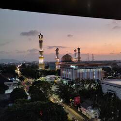 Vue sur la mosquée