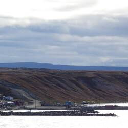 Pond inlet landing bay.