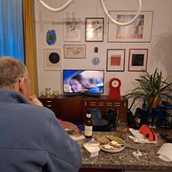 Watching the game