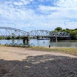 Die alte Havelbrücke in Plaue