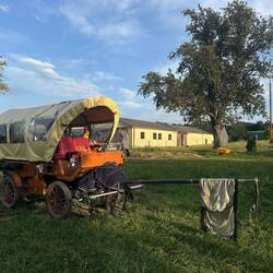 Unser Platz für die nächsten zwei Nächte