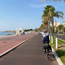 Promenade an der Côte d'Azur