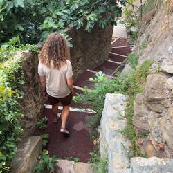 Auf dem Weg zum Abendbrot.