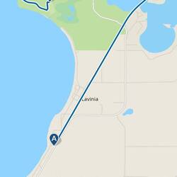 Today's ride path