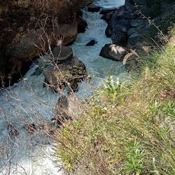 The Utcubamba in the rapids