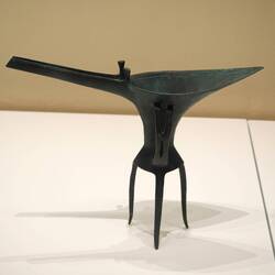 Rituelles Bronzegefäß / Ritual bronze vessel