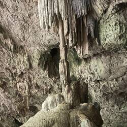 What happens when a stalagmite meets a stalactite