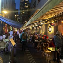 Melbourne's back lanes stuffed full of places to eat and drink