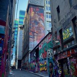 Art along Hosier Lane