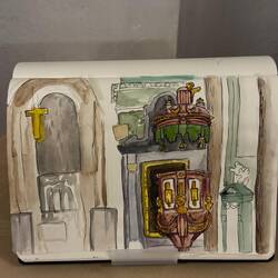 Aus einem Urban Sketcher Skizzenbuch