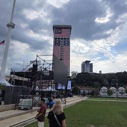 Independence Field. Malaysia ginger independence in 1957 from The British