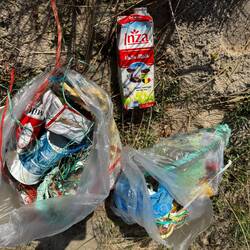 😩 die Tüten waren nach 500m voll