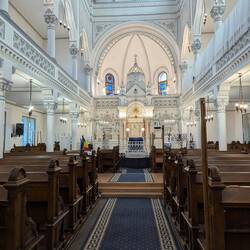 Wnętrze jak w kościele