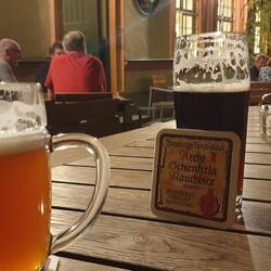 Bierdeckel durfte ich behalten 😁