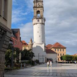 Auf dem Weg zum Reichenturm