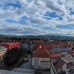 Panoramablick nach Westen