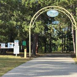 Entrance to the Mesabi Trail
