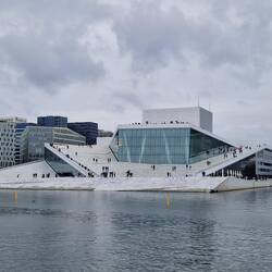 The opera house apparently representing an Iceberg .I beg to differ