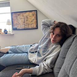 Bericht aus Amrum. Guckt wie schön die neue Frisur ist 😍🥹