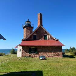 Sand Island light house.