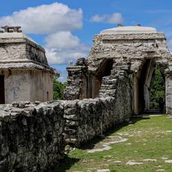 Remains of a palace.