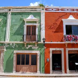 On the streets of Campeche.