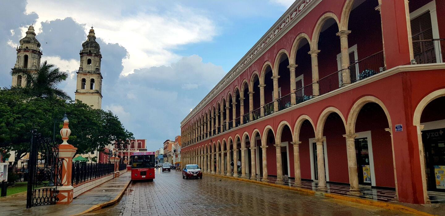 Main Plaza, Campeche.