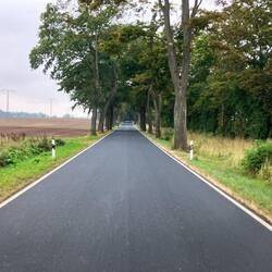 über Landstrassen nach Greifswald