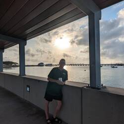 A.M. at the waterfront