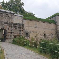 Der Haupteingang zur Wülzburg