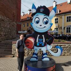 Zurzeit ist die Basketball EM unter anderem in Riga