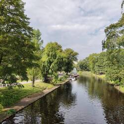 Ein Park in Riga