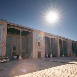 Der Haremshof im Tasch Khauli Palast