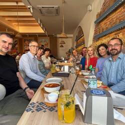 With Peace Corps staff Moldova