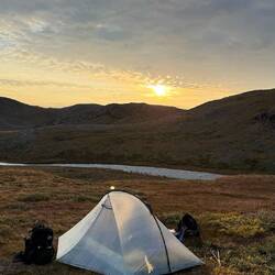 Tolle Sonnenstimmung um 21:10 Uhr
