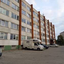 Ein Hostel am Fährterminal