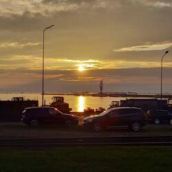 Blick auf die Ostsee vom Stellplatz