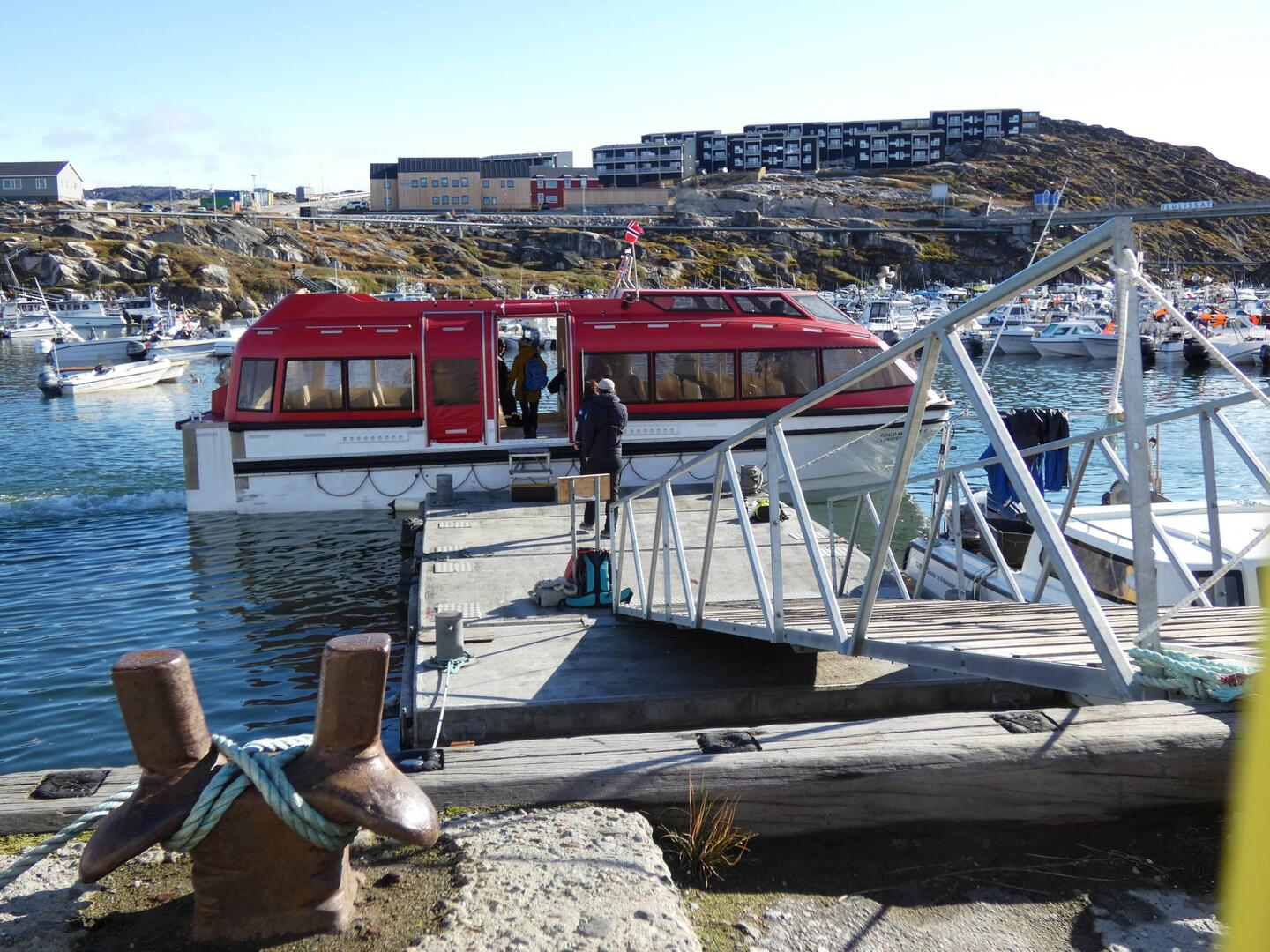 Landing at Ilulissat