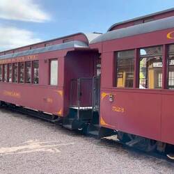 This is 'our' train, making ready for departure from Chama