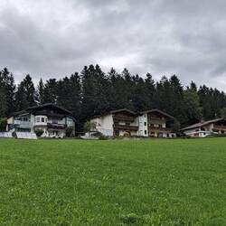 Blick auf unsere Unterkunft