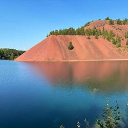Tailings from iron mining