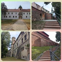 Geheimweg alte Stadtmauern Richtung Schloss