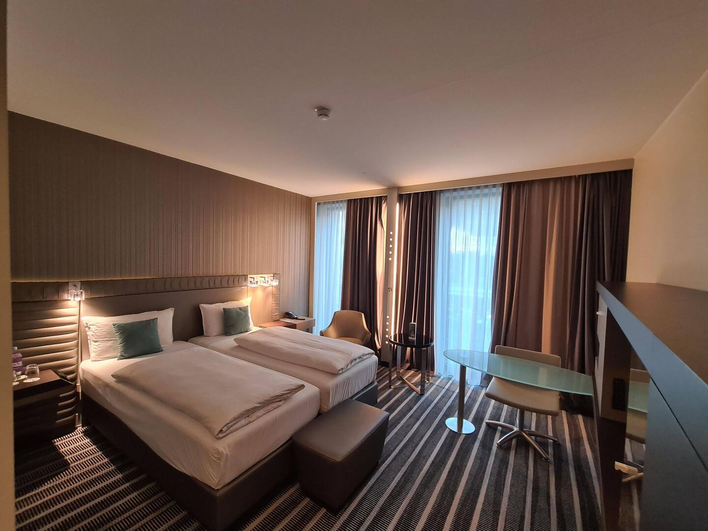 Unser Hotelzimmer im "Steigenberger"