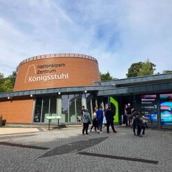 Weiter zu den Kreidefelsen, dem Königsstuhl im Nationslpark Jasmund