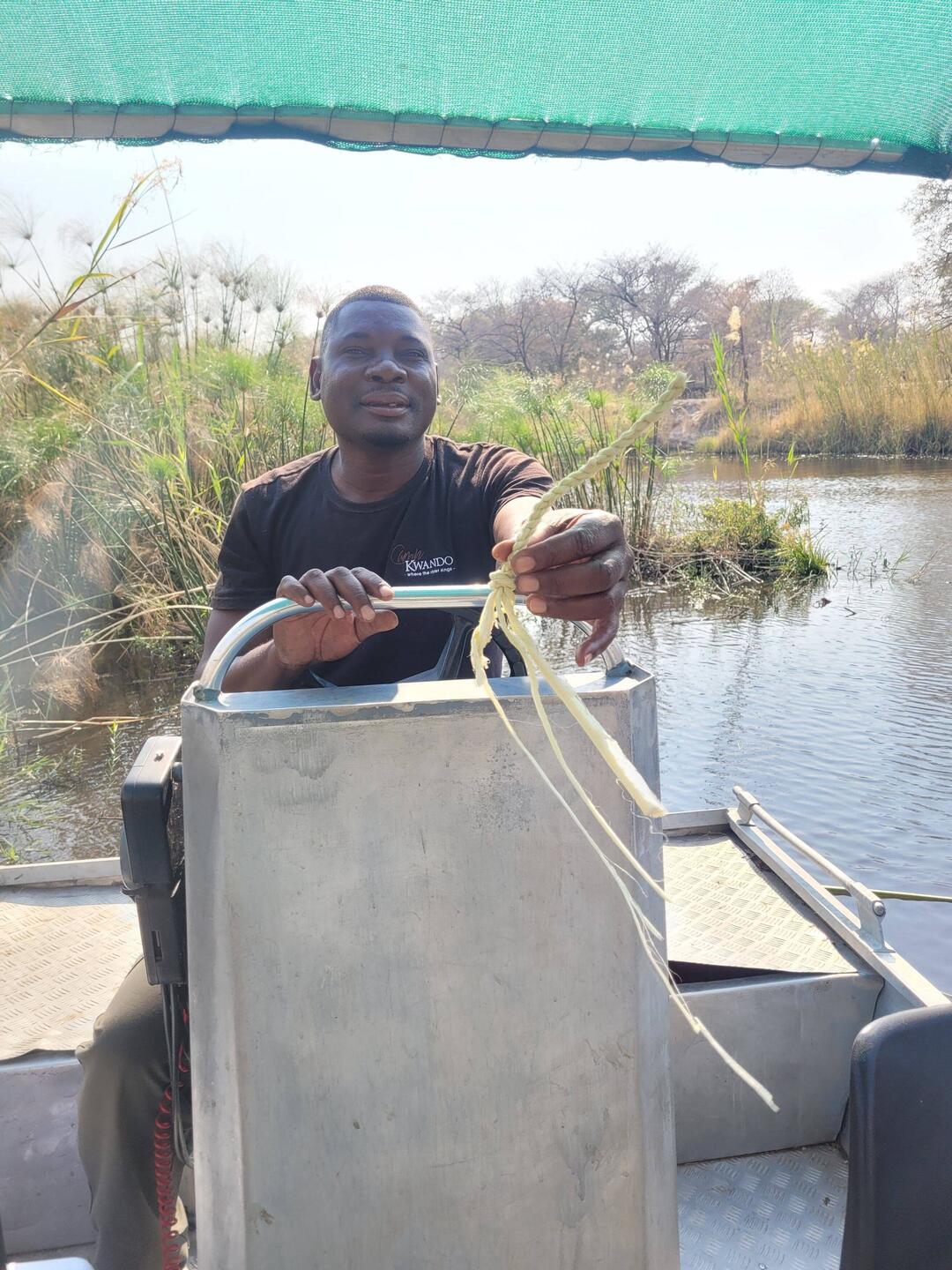 Fluss Safari auf dem Kwando
